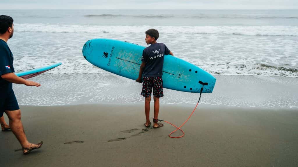 Making waves: how alumnus Bastian is empowering lives through building schools and surfing