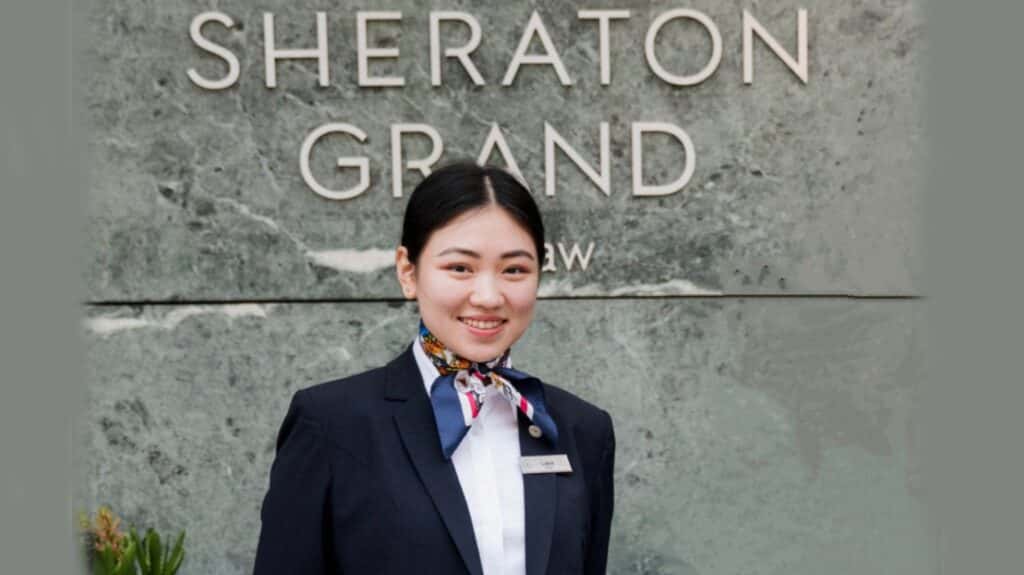 Voyager mission: alumna sets sights on a stellar hospitality career