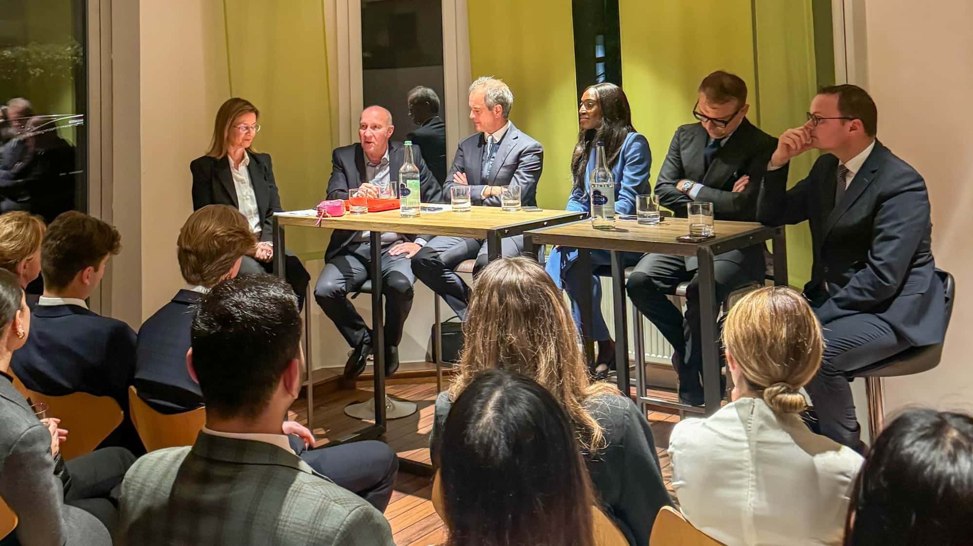 Putting on a show: Master’s students lure big names to luxury panel