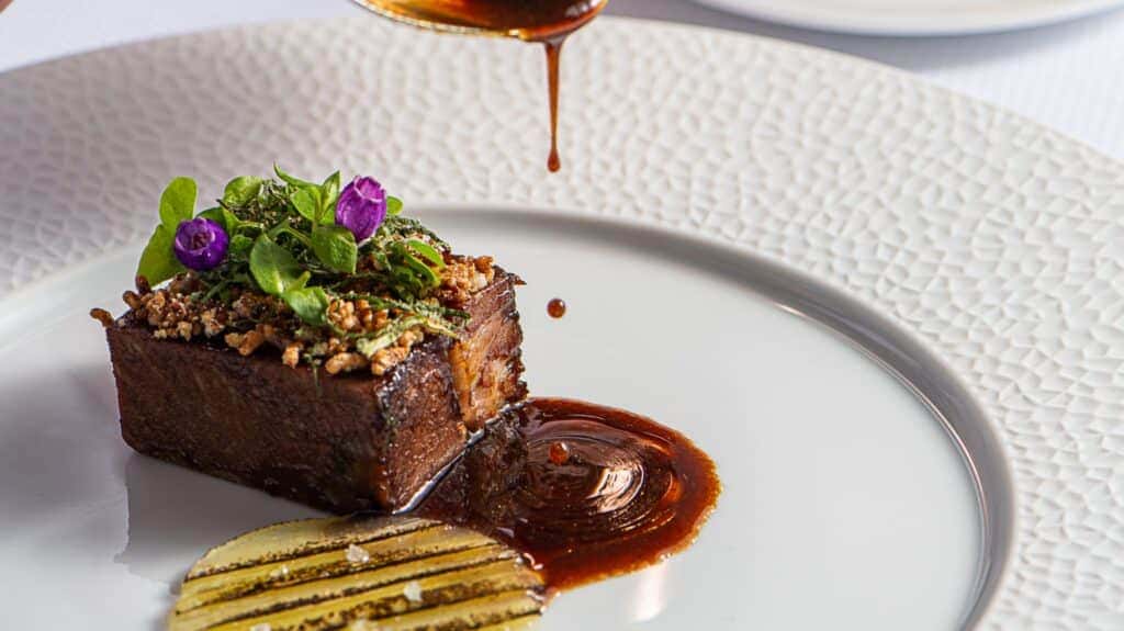 Cook with Stéphane Décotterd #8: charcoal grilled wagyu beef short ribs with grilled cucumber