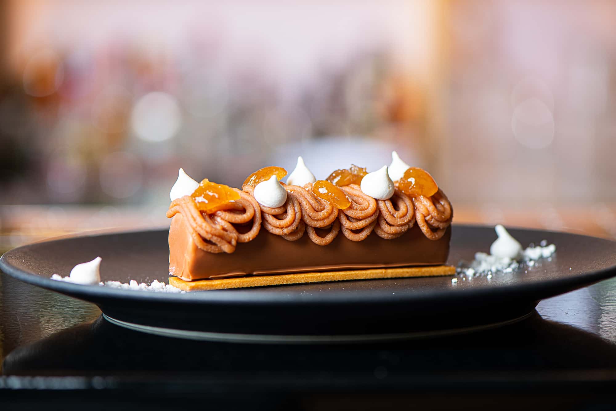 Cook with Stéphane Décotterd #15 – chestnut vermicelli, mousse meringues and candied chestnuts